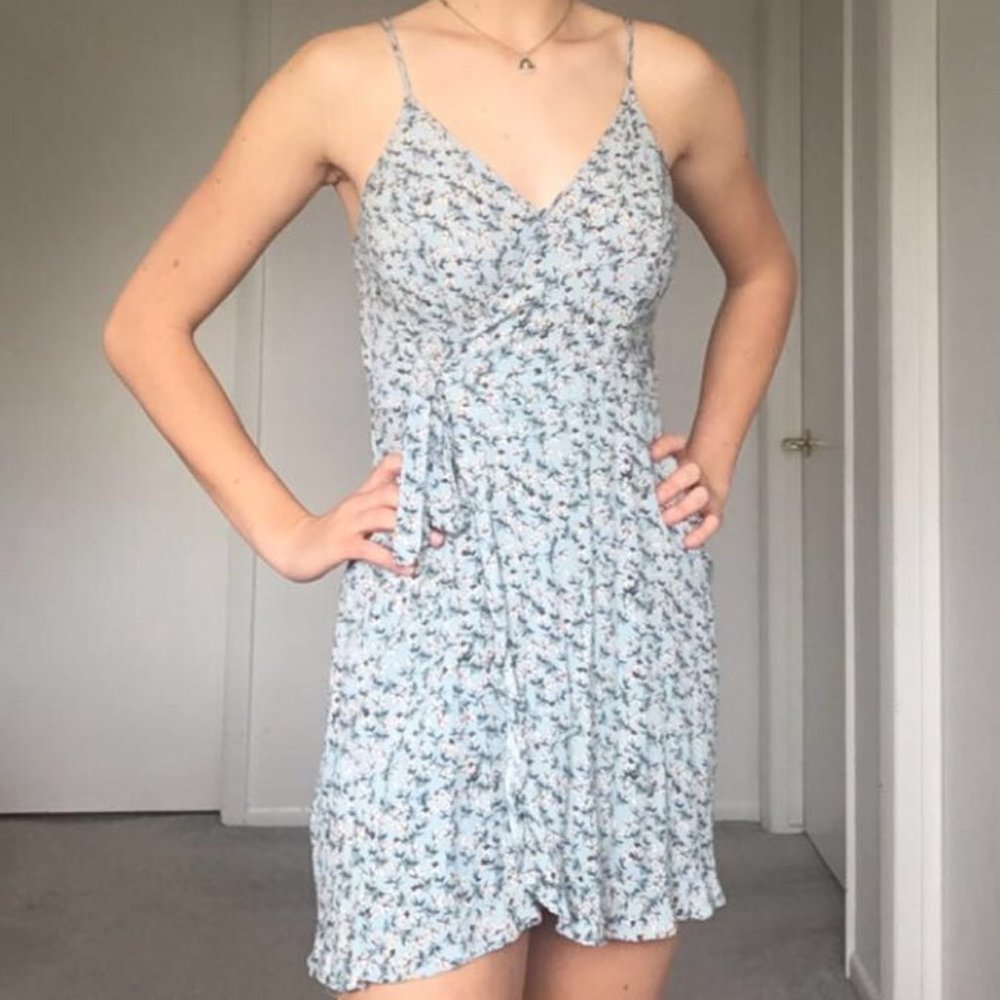 Strappy floral sundress